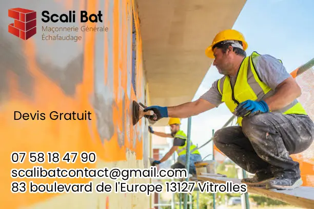 Scali Bat : Maçonnerie générale & échafaudage Bouches-du-Rhône